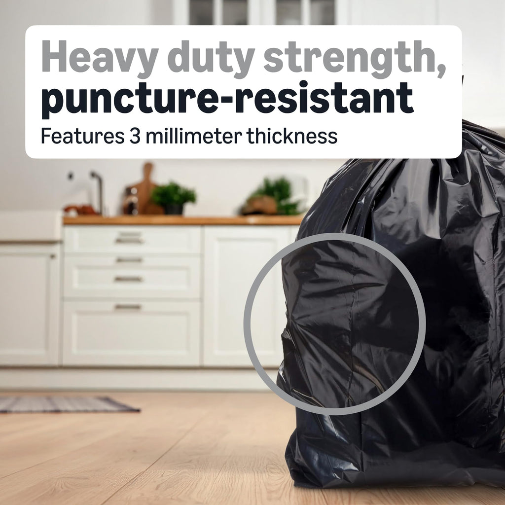 Contractor Bag - 42 Gallon - 50 Count - 3 Mil (Previously AmazonCommercial)