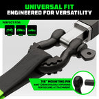 3/4" D Ring Shackles (2-Pack) - 41,850lb Break Strength