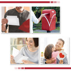 600 Pcs 6.5 x 4.5 Inch Rigid Photo Mailers Cardboard, White