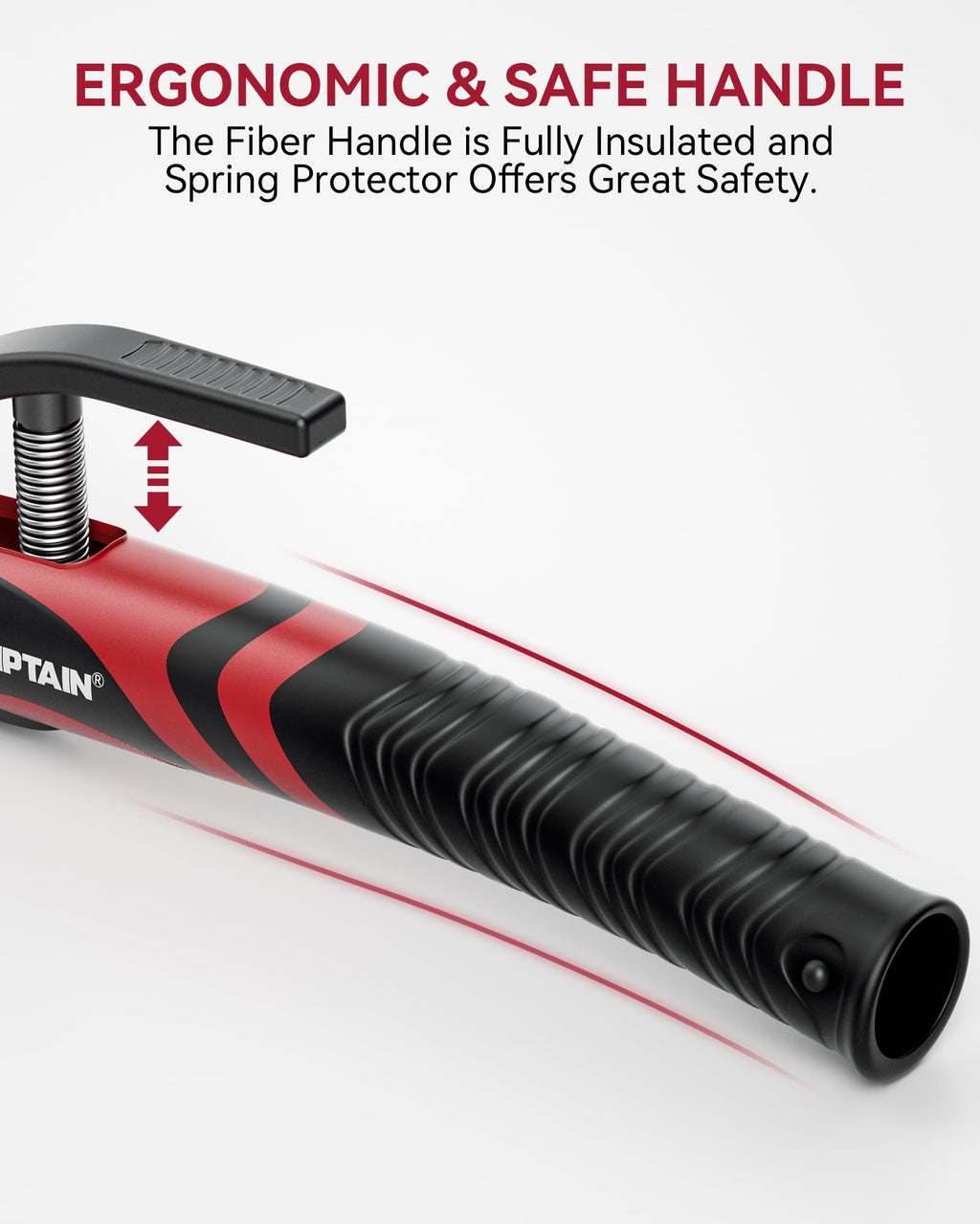 ARCCAPTAIN 500AMP Welding Electrode Holder for Stick Welding
