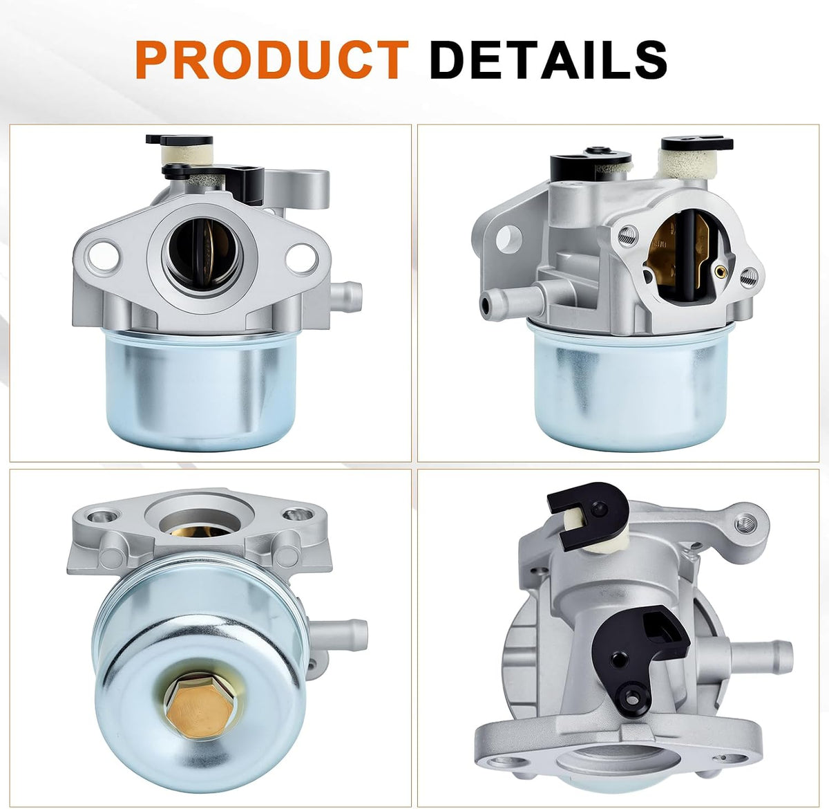 Savior 794304 799866 Carburetor for Briggss & Stratton Lawnmower Auto-Choke