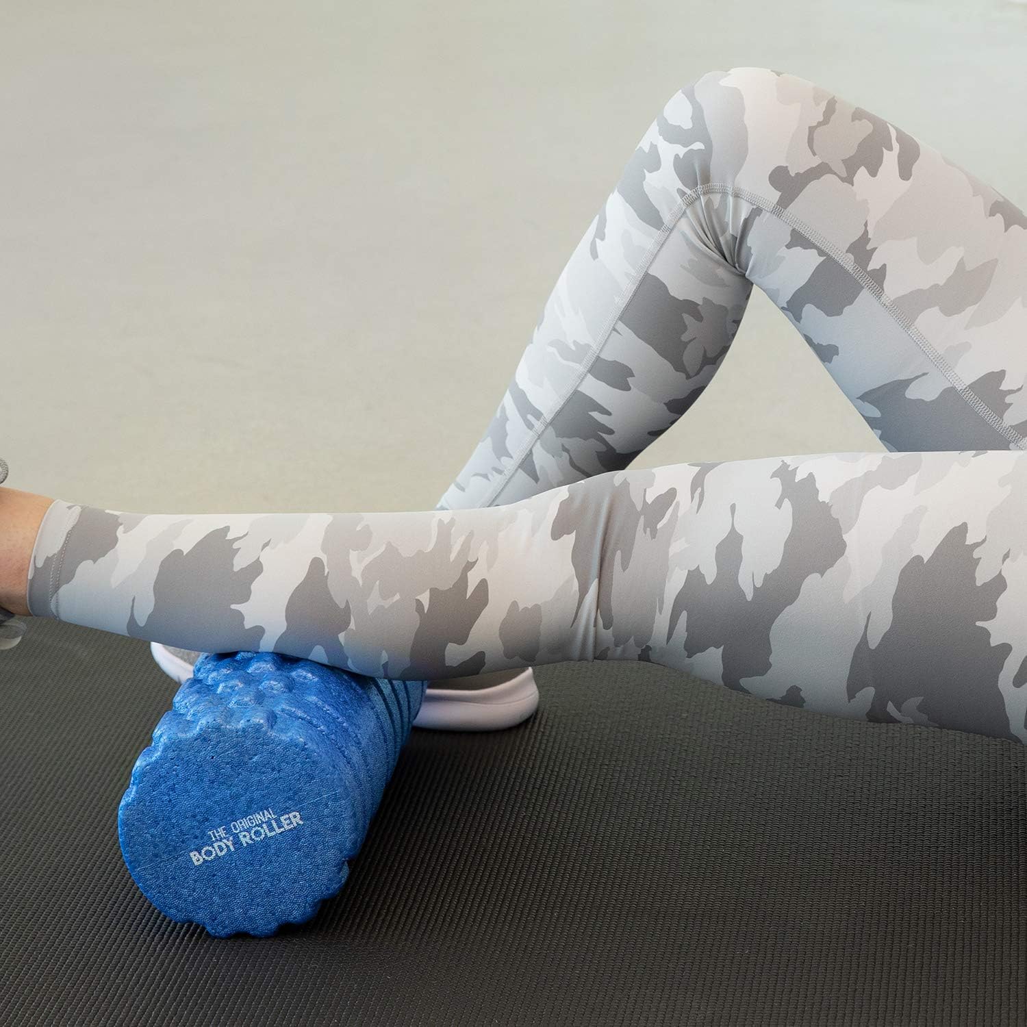 High Density Foam Roller for Exercise & Recovery | Firm, Patented Texture is ideal for pre- and post- workout