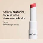 Moisturizing Vegan Tinted Lip Balm, Antioxidant-Rich, Melon
