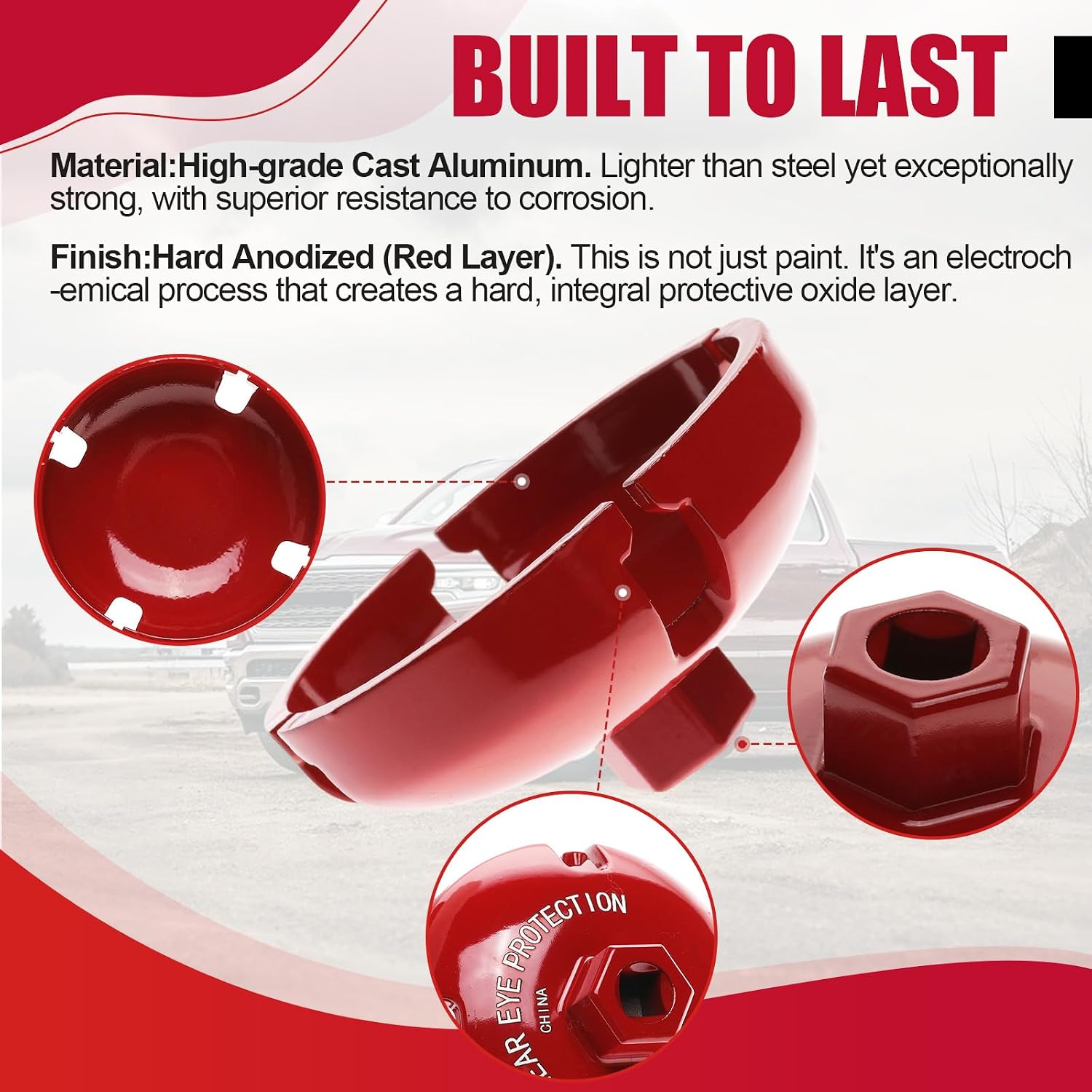 61150 Fuel Filter Housing Wrench Replacement for Ram 1500 EcoDiesel | OE 68235275AA, 10 Micron, Aluminum Anti-Slip
