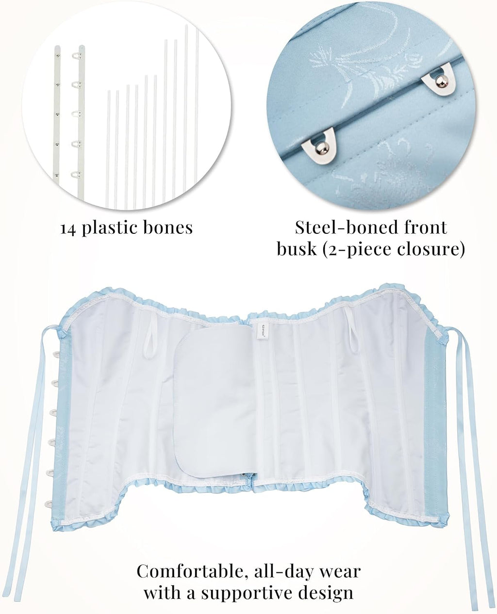 14-Bone Overbust Corset Top
