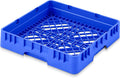 1 Pack Commercial Dishwasher Tray Rack, Basic Edition, Blue