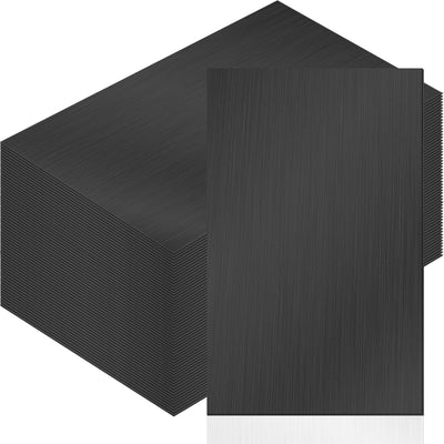 40 Pcs Aluminum Flashing Roof Sheet 5 x 7 Inch, Black