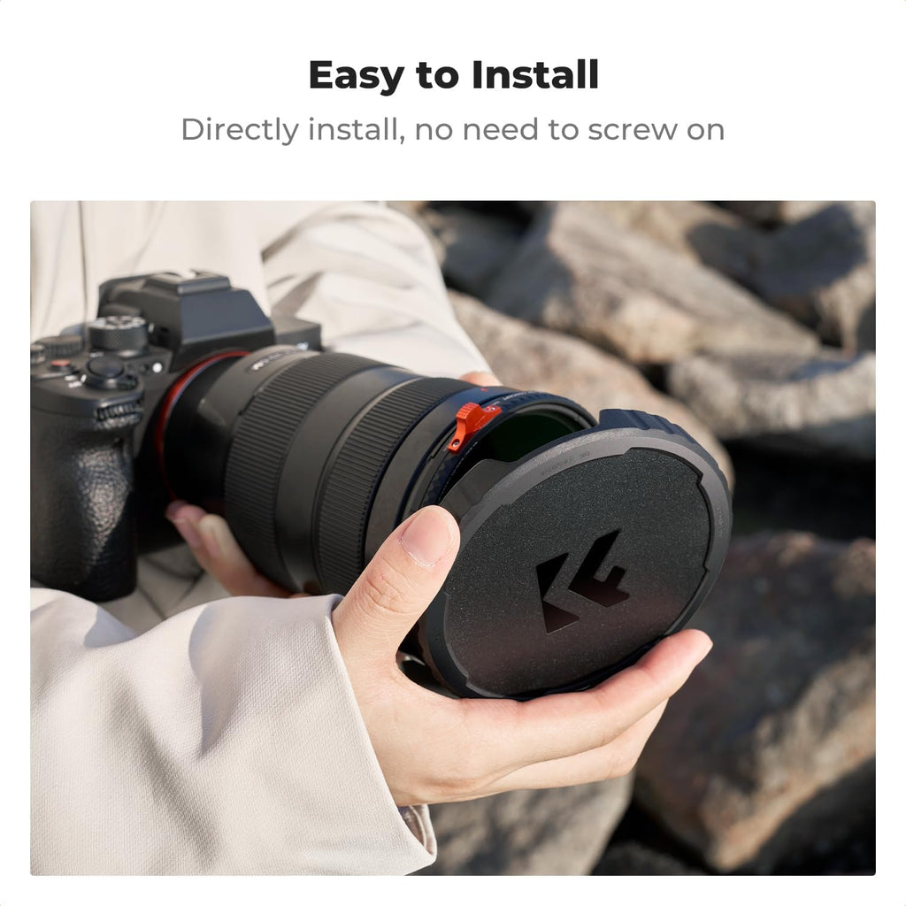 67mm Variable ND Lens Filter Cap TPU Material Filter Cap Only for K&F 67mm Adjustable Neutral Density Filter