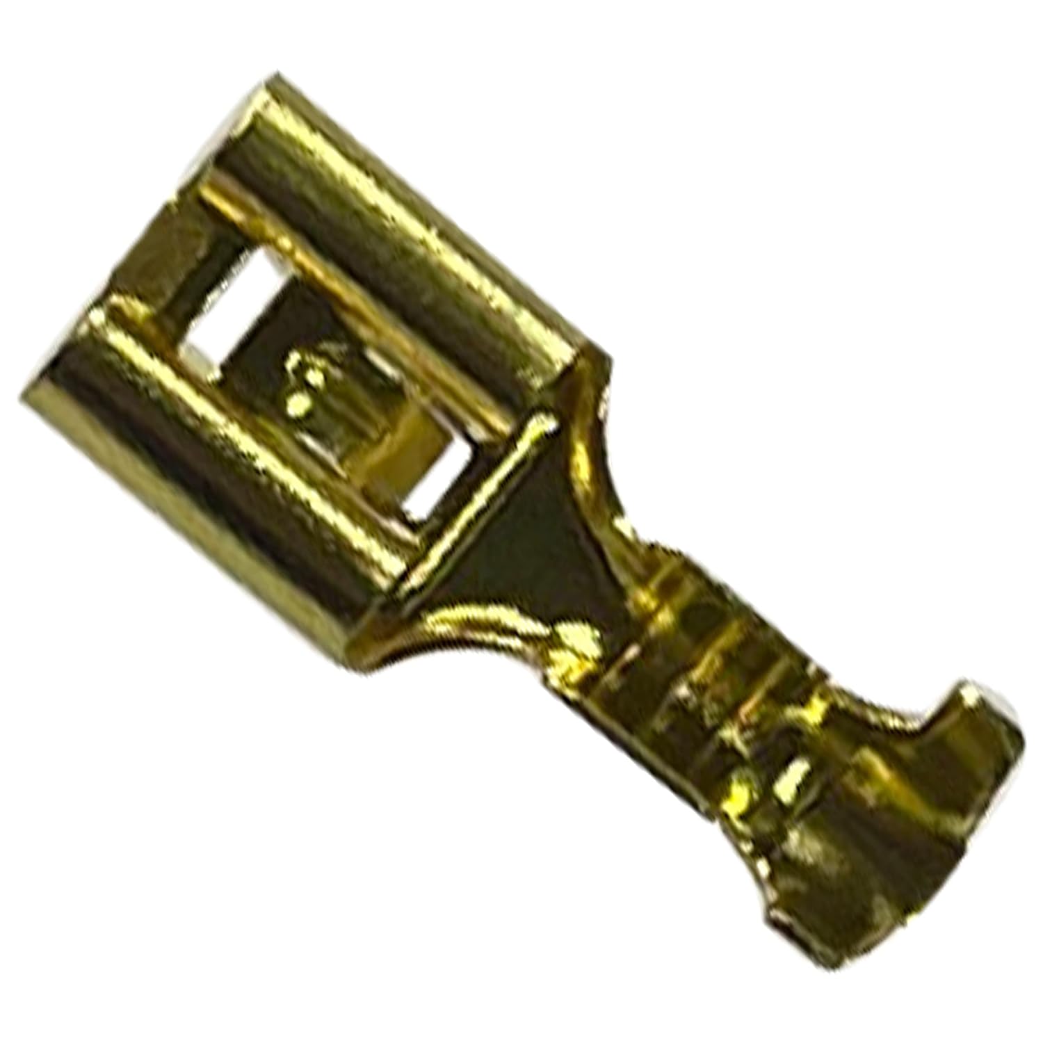 Female Terminal for Relay Connector w/Locking Tang 1/4" (.250) Push On Tab - 100 Pack