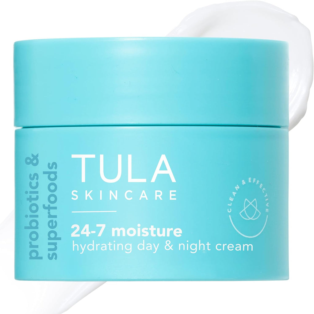Skincare 24-7 Hydrating Day & Night Cream, Anti-Aging Face Moisturizer for Dryness & Dullness with Prebiotic Extracts