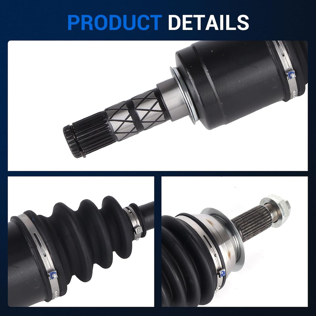 Autoround 6607509 Front CV Axle Shaft Assembly Fits Subaru Forester 2014