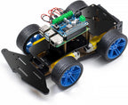 4WD Robot HAT Shield for Raspberry Pi 4B/3B/3B+/3A+/2B/1B+/1A+/Pi Zero/Pi Zero W, Robot Expansion Board with DRV8833 Dual H-Bridge Motor Driver