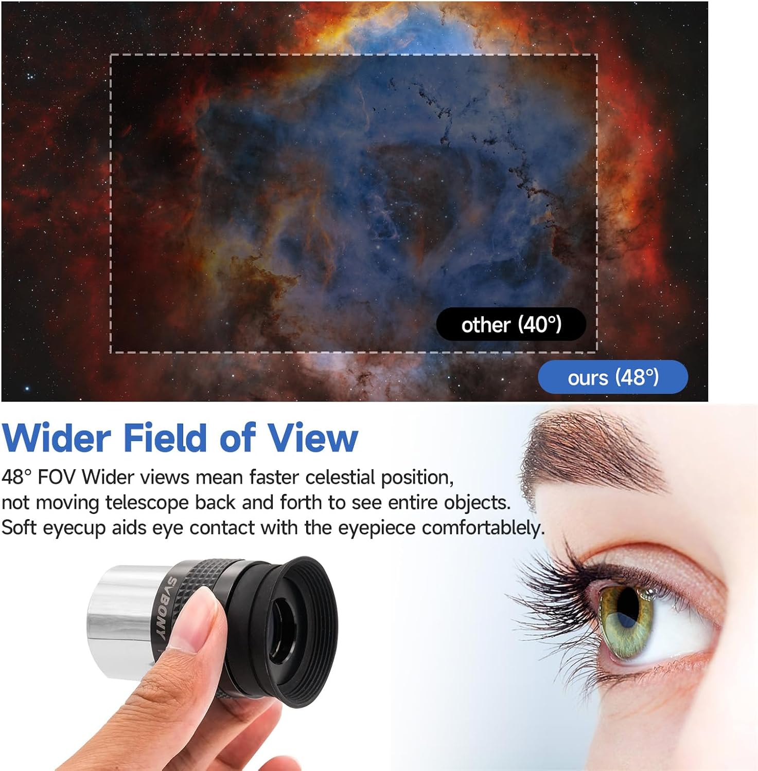 SV233 Telescope Eyepiece Set,7-Piece Eyepiece & Filter Accessory Kit