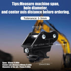 Quick Coupler for 0.8-3 Ton Mini Excavators, Mechanical Quick Hitch