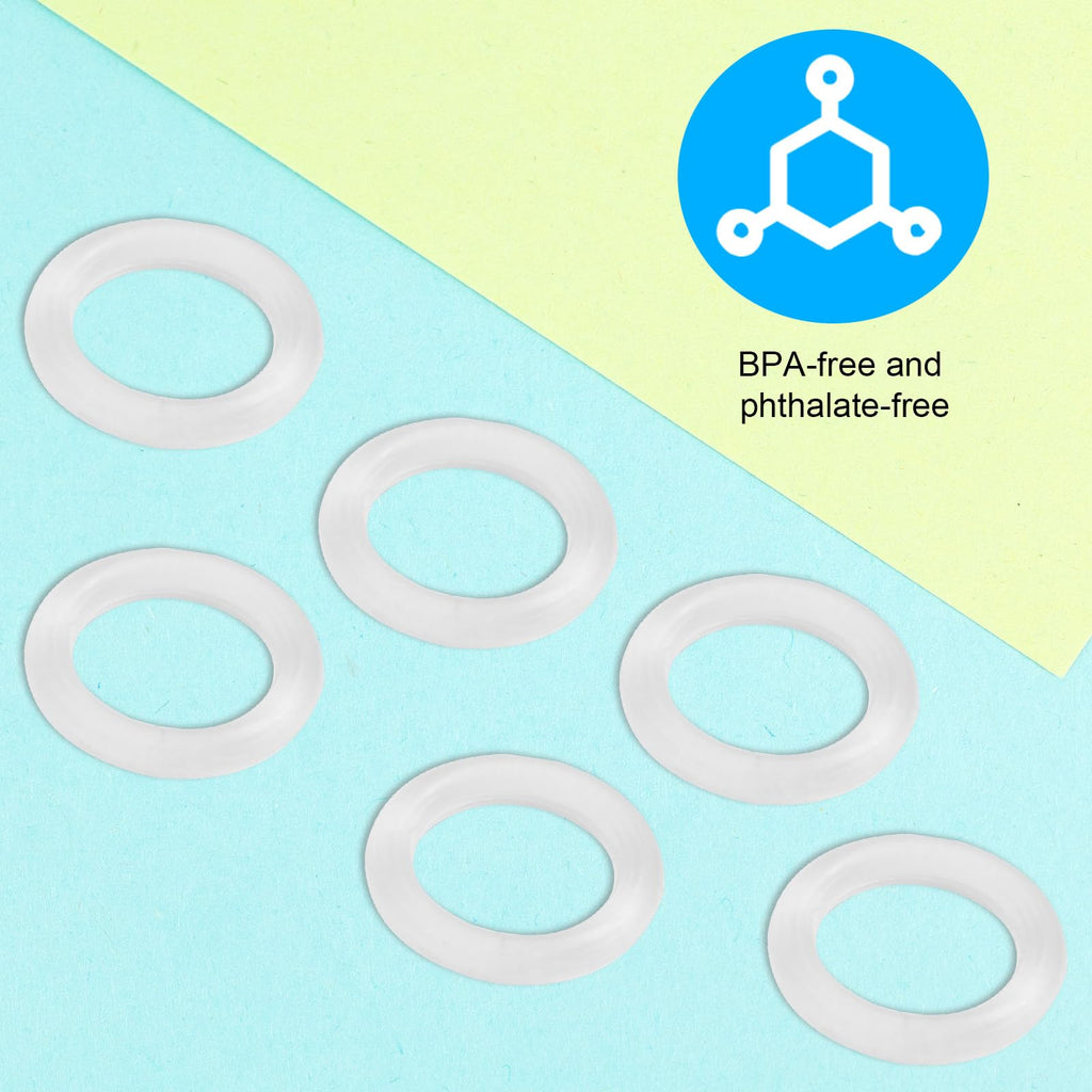 6pcs O-Rings for Medela Harmony Manual Breast Pump