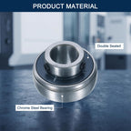 HiPicco UC204-12 Insert Bearing 3/4" Bore Set Screw Lock Spherical