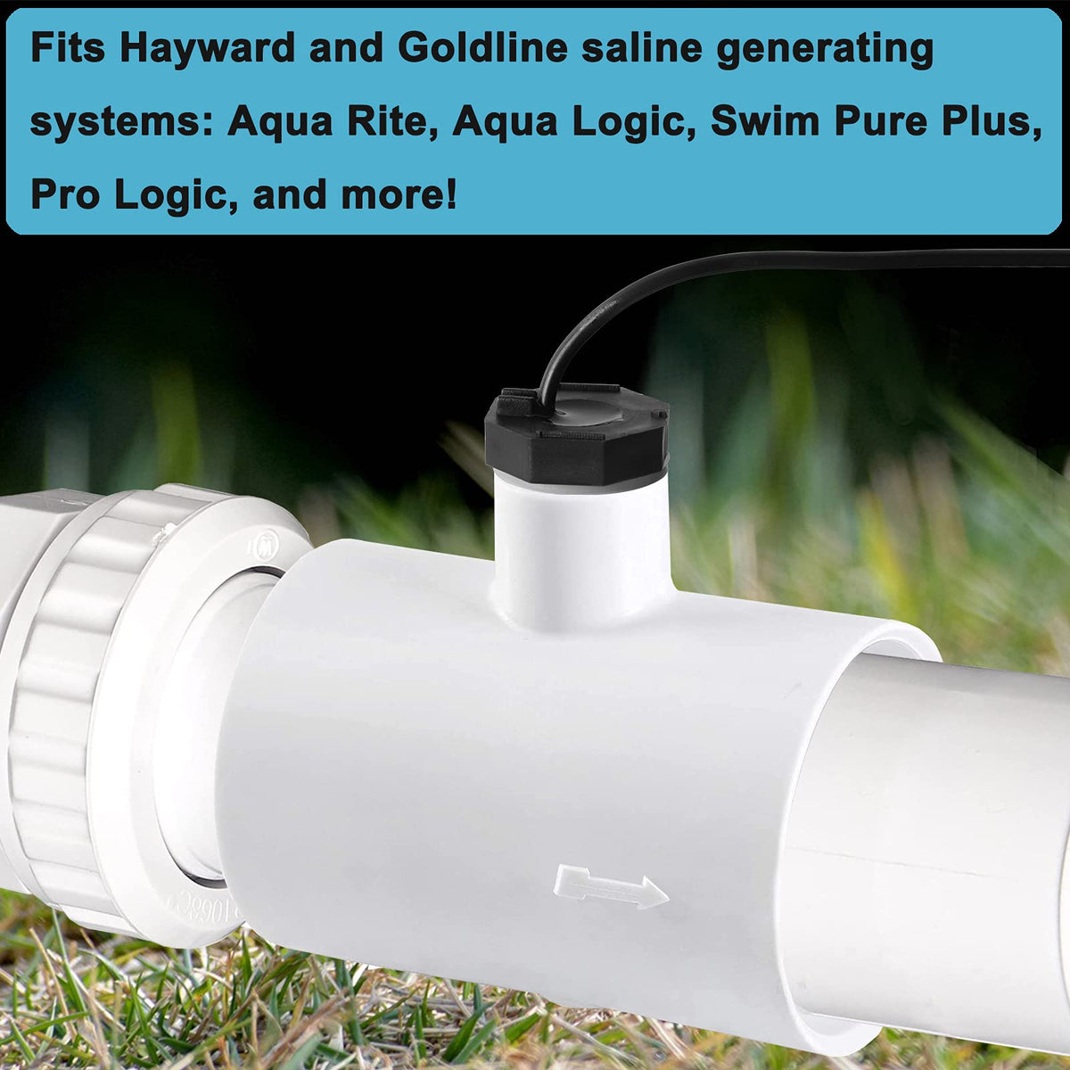 Flow Switch for Hayward Goldline Aquarite Salt System,Replacefor GLX-FLO-RP