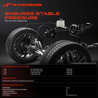 A-Premium Power Steering Reservoir with Cap Compatible with Ford