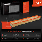 A-Premium Engine Air Filter Compatible with Porsche Model