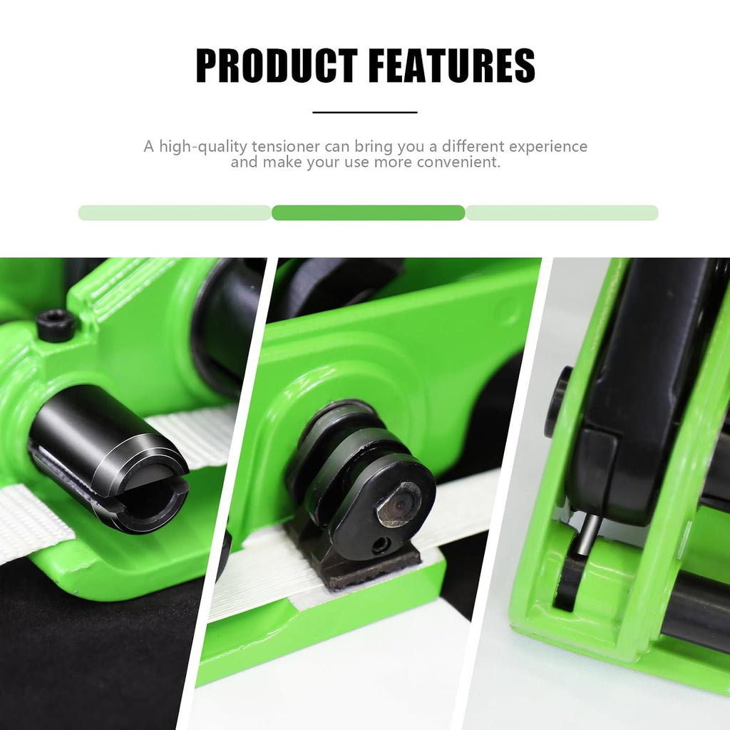 Heavy Duty Banding Strapping Tensioner & Cutter Manual Packaging Tools Windlass for 1/2"-3/4" Width Polyproplyn Poly