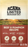 Singles Limited Ingredient High Protein Dry Dog Food Beef 22.5lb Bag