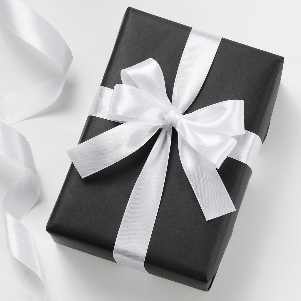 White Satin Ribbon 1 Inch x 100 Yards