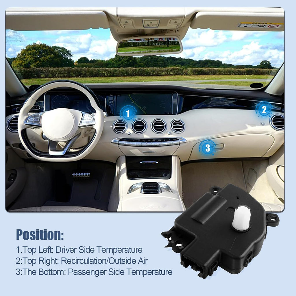 HVAC Heater Blend Door Actuator for Ram 1500 2500 3500 4500 5500 2011-2016