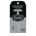 Double Edge Safety Razor, 1 Metal Handle & 5 Razor Blades
