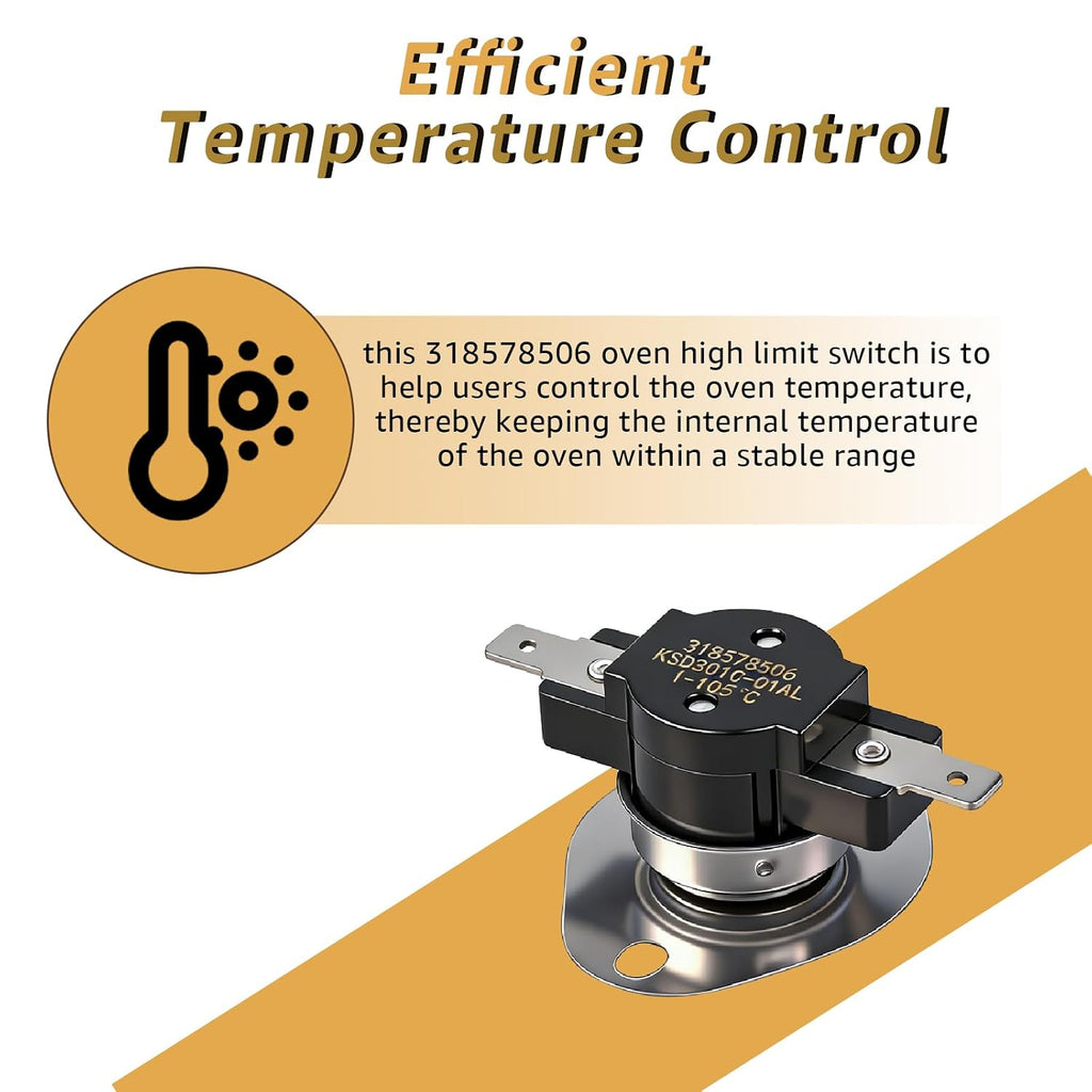 318578506 Oven Thermosta Compatible with Frigidaire Range Electrolux