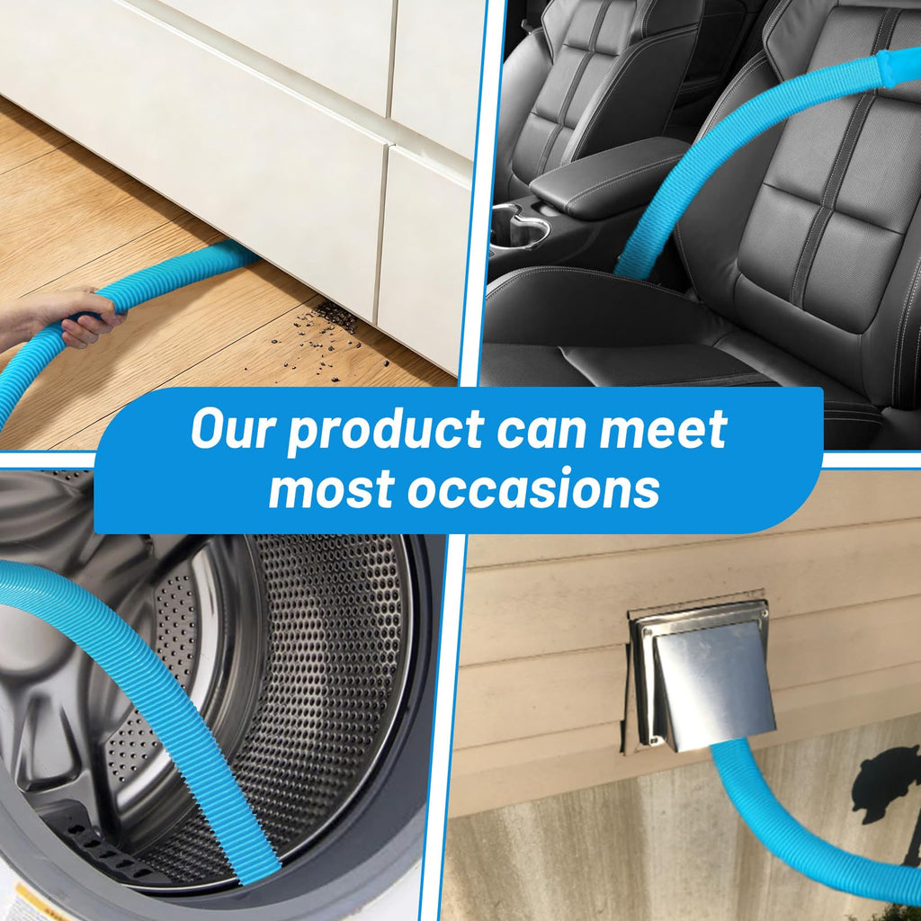 Dryer Vent Cleaner Kit, Universal Vacuum Hose Attachment