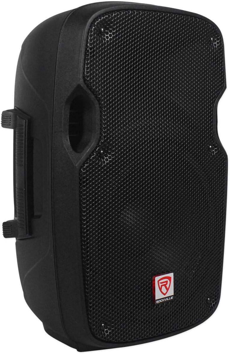 SPG88 8" Passive DJ PA Speaker, ABS Cabinet, 8 Ohm, 2-Pack | 400W Peak, Lightweight 12 lbs, Speakon Input/Output