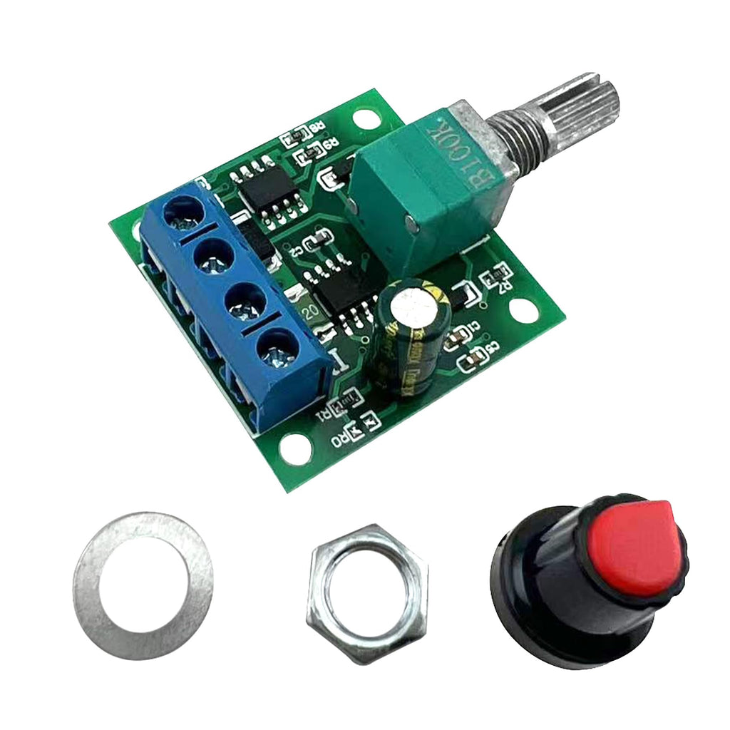 MateIJS 4pcs PWM DC Motor Speed Controller - 1.8-15V 2A 30W Max