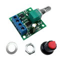 MateIJS 4pcs PWM DC Motor Speed Controller - 1.8-15V 2A 30W Max