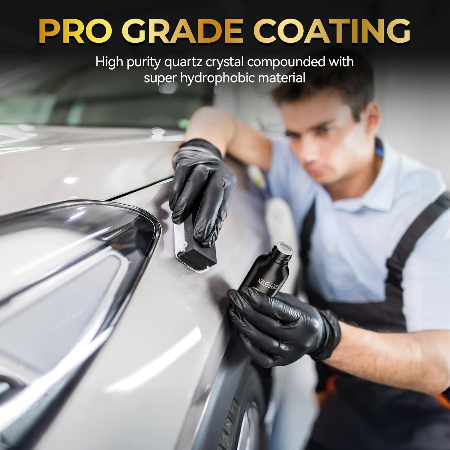 Mr Fix 9h Nano Coating Kit Super Ceramic Car Coating Hydrophobic, Car Paint Protection Anti Scratch Glass Coat, High