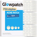 Pimple Patches for Face (504 Count), FSA Eligible Acne Patch Bulk, Zit Stickers 4 Sizes, Hydrocolloid Spot Stickers