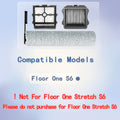 Replacement Accessories Parts Compatible with Tineco Floor One S6 Vacuum Cleaner, Include 2 Roller Brushes