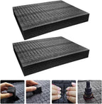 2Pcs Foam Sheets Pick Pluck Foam Pre Cubed Insert for Case Tool Box Wrap Cushioning Material for Packing Storage and