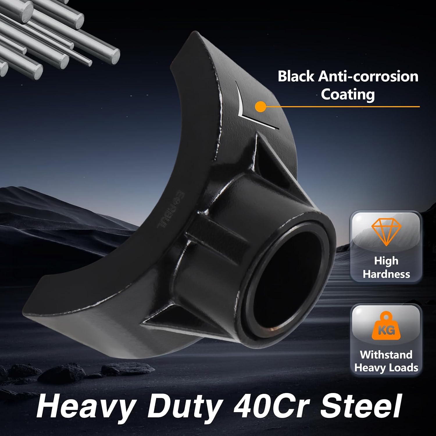 2-in-1 Bottle Jack Adapter Lifting Saddle High Strength Hydraulic Jack Adapter Hydraulic Lifting Saddle Compatible