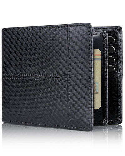Mens Wallet Rfid Blocking Leather Wallet for Men Bifold Wallets