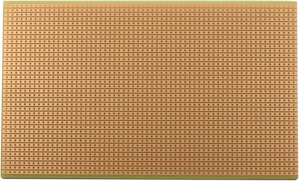 ST3U StripBoard-3U, Uncut Strips, 1 Sided PCB, 3.94 x 6.30 in (100 x 160 mm)