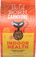 Tiki Cat Born Carnivore Dry Cat Food, Chicken & Turkey Meal, 12 lb Bag