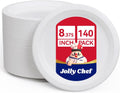 8.37 inch Disposable Paper Plates 140 Count