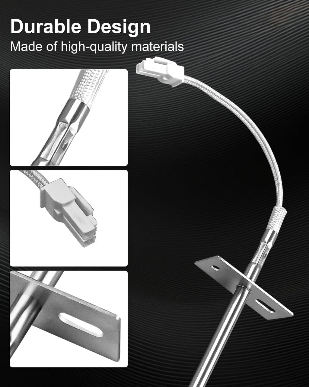 WB20K10015 Gas Range Oven Temperature Sensor Fit for GE Hotpoint Oven