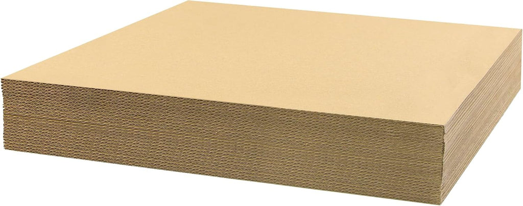 25 Pack 12x16 Corrugated Cardboard Sheet 2mm Thick Inserts