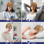 Migraine Headache Relief Cap Hat Full Head ice Pack Wrap Cold Cap