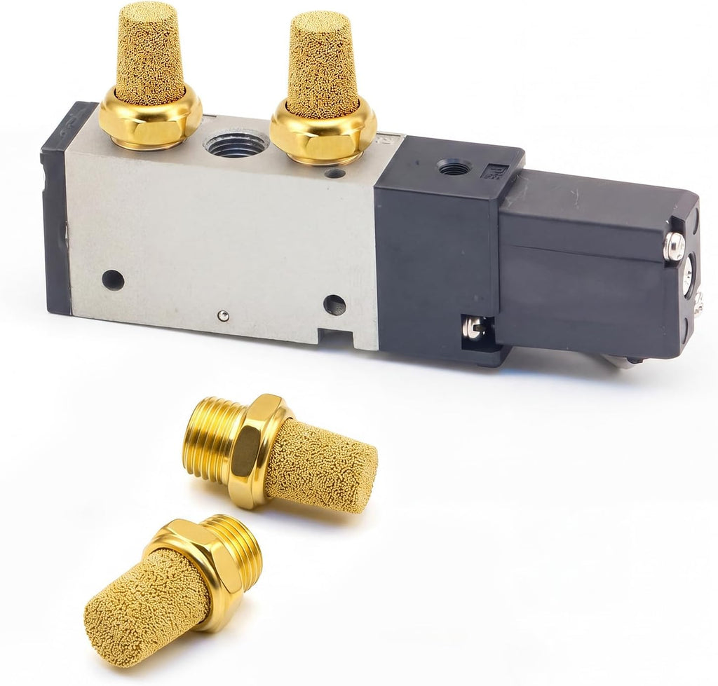 20 Pcs Air Pneumatic Mufflers1/4" Inch
