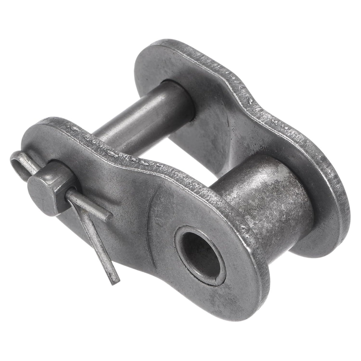 uxcell 5Pcs #100 Chain Offset Half Link Roller, 1 1/4" Pitch Carbon Steel, Standard Chain End Connector Split Links for 20A Chain