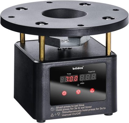 Deer Feeder Timer, All-in-One Deer Feeder Motor and Timer Kit with Programable Digital Timer, Metal Spin Plate