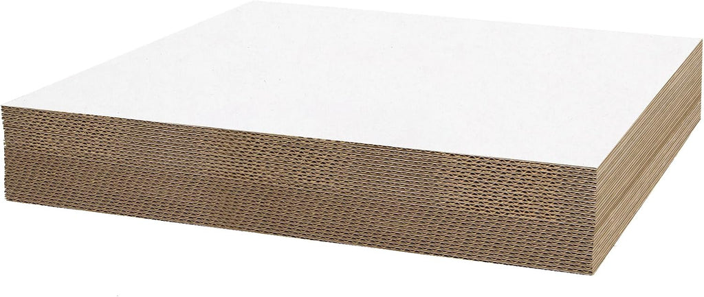 25 Pack 12x16 Corrugated Cardboard Sheet 2mm Thick Inserts