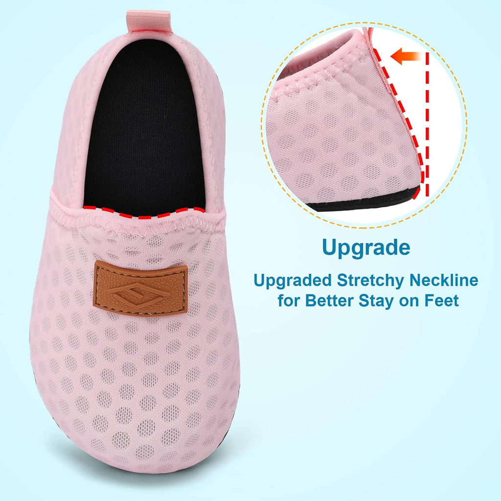 Toddler Water Shoes Kids Quick Dry Beach Swim Socks Shoes Baby Non Slip House Slippers